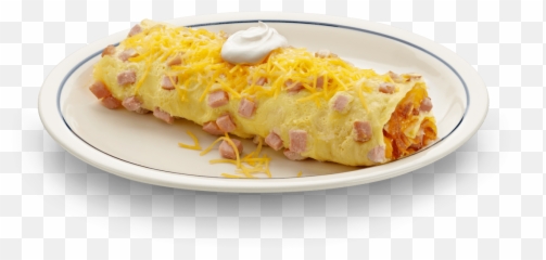 Omelette Png Image - Ihop Ham And Cheese Omelette,Omelette Png