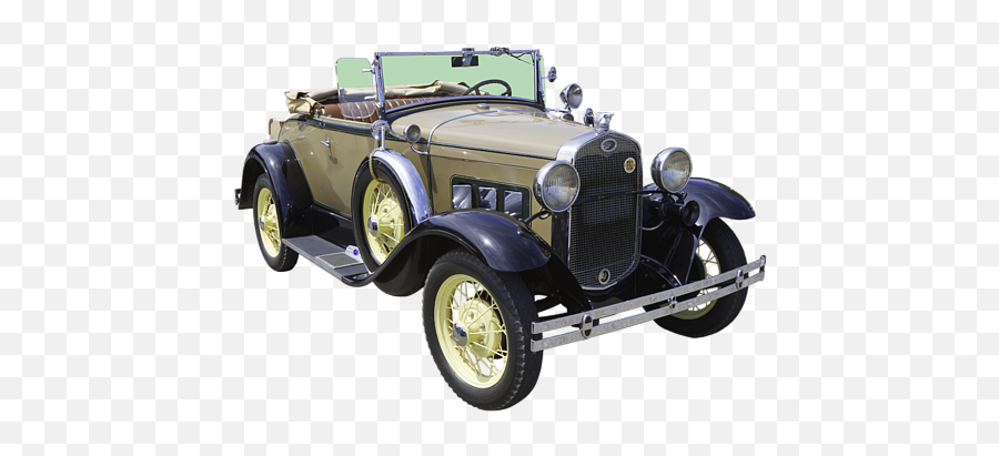 1931 Ford Model A Cabriolet Shower Curtain - Antique Car Png,Icon Thriftmaster