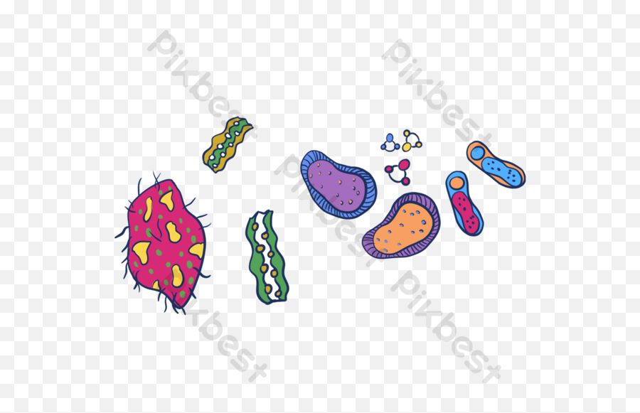 Drawing Bacteria Icons Psd Free Download - Pikbest Png,Shortcut Icon Virus Remover