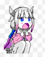 Please Join Us Png - Loli Pixel Art Clipart Full Size Minecraft Pixel Art Anime,Join Us Png