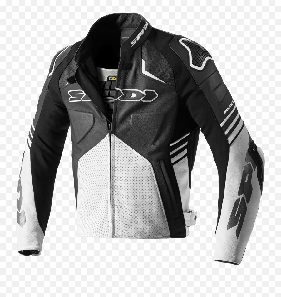 Bolide Leather Perforated Jacket - Chaqueta Piel Blanca Spidi Png,Icon Motorcycle Jacket Review