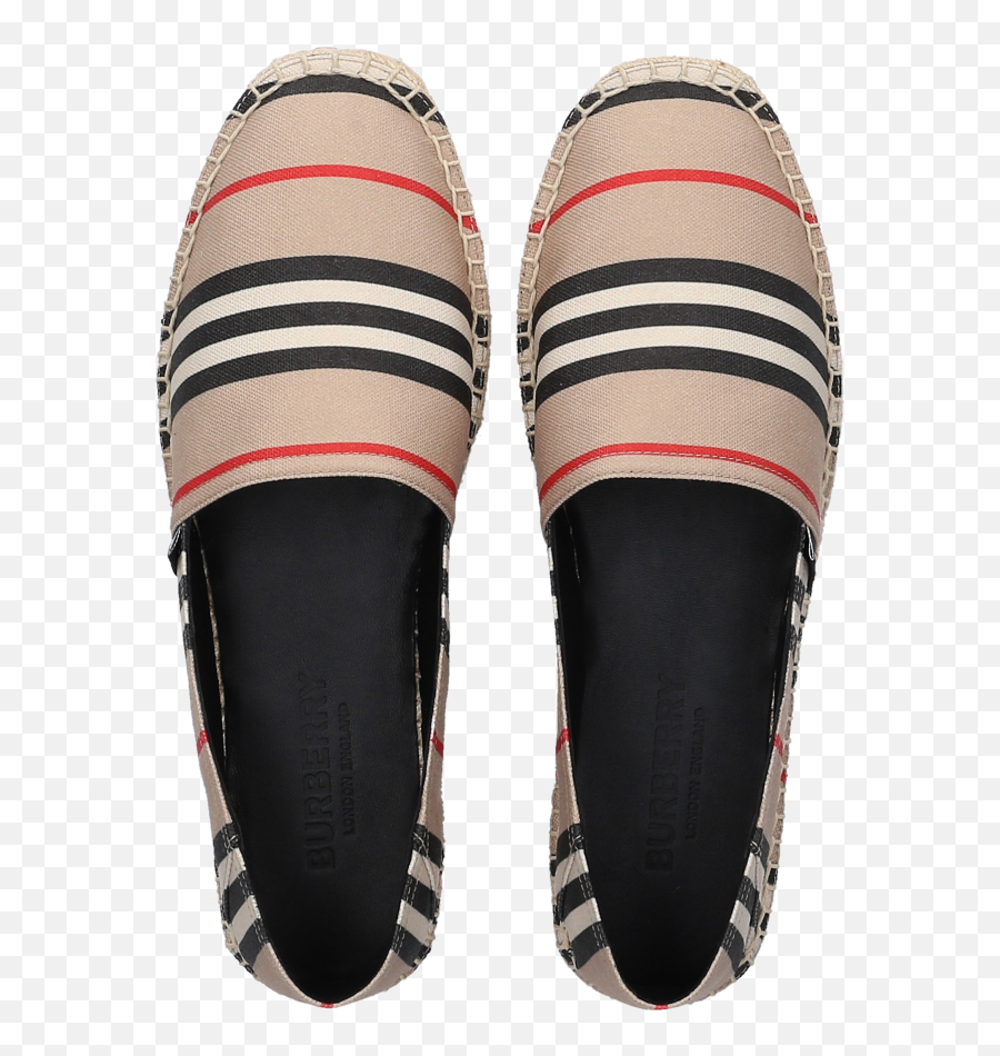 Burberry Espadrilles Icon Stripe Textile - Round Toe Png,Icon Cool Backpack