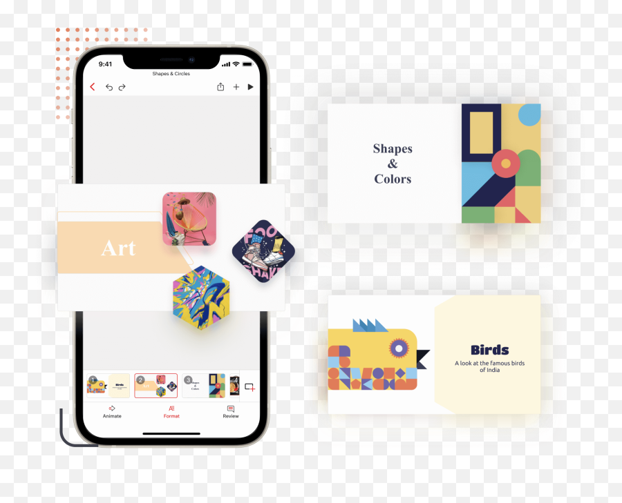 Free Presentation App For Ios Zoho Show - Smartphone Png,Slide Visual Icon