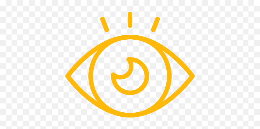Watch Eye Look Vision View Idea Icon - Eye Icon Orange Png,View Eye Icon