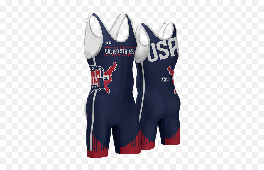 Full - Back Singlet Style Cliff Keen Athletic Png,Brute Icon Wrestling Knee Sleeves