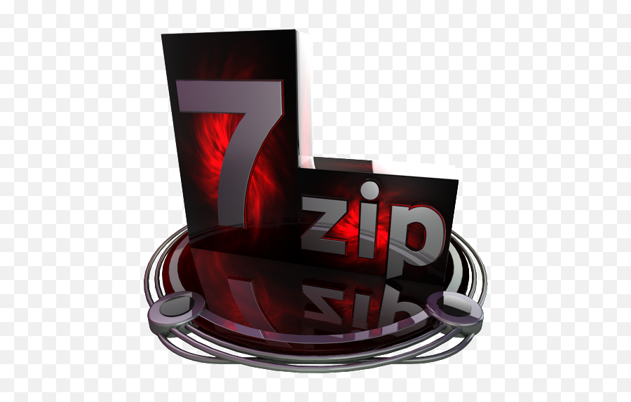 7 Zip Red - Download Free Icon Chrome And Red Set On Artageio Event Png,7zip Icon