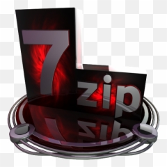 7 Zip Red - download free icon Chrome And Red Set Artageio Event png