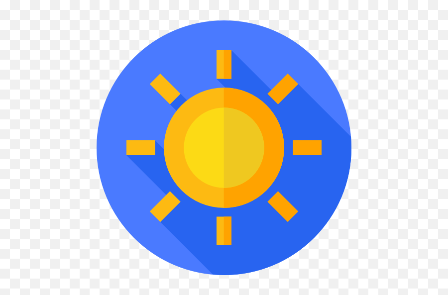 Sun - Free Weather Icons Dia Y Noche Icono Png,Rising Sun Icon