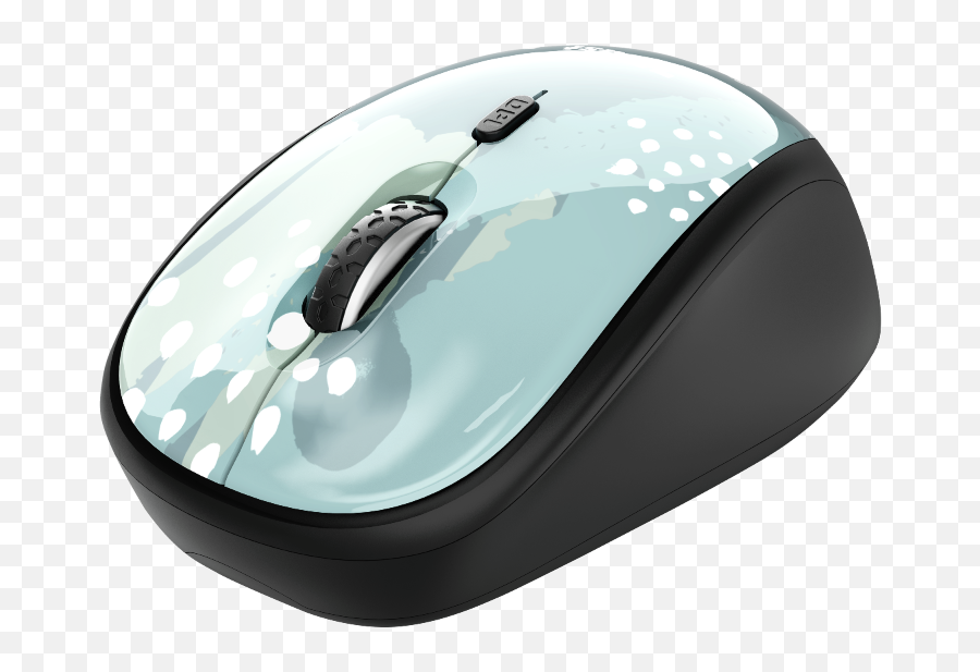 Trustcom - Yvi Wireless Mouse Blue Brush Png,Mouse Icon Disappears In Chrome After Using Video