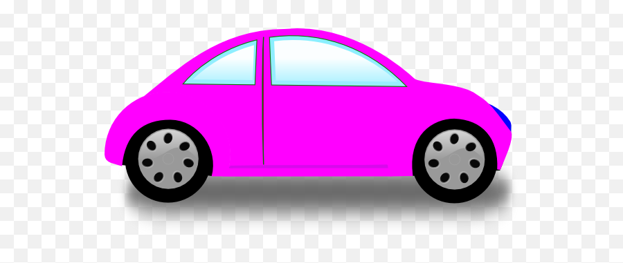 Pink Car Clip Art - Vector Clip Art Online Car Clip Art Png,Car Clip Art Png