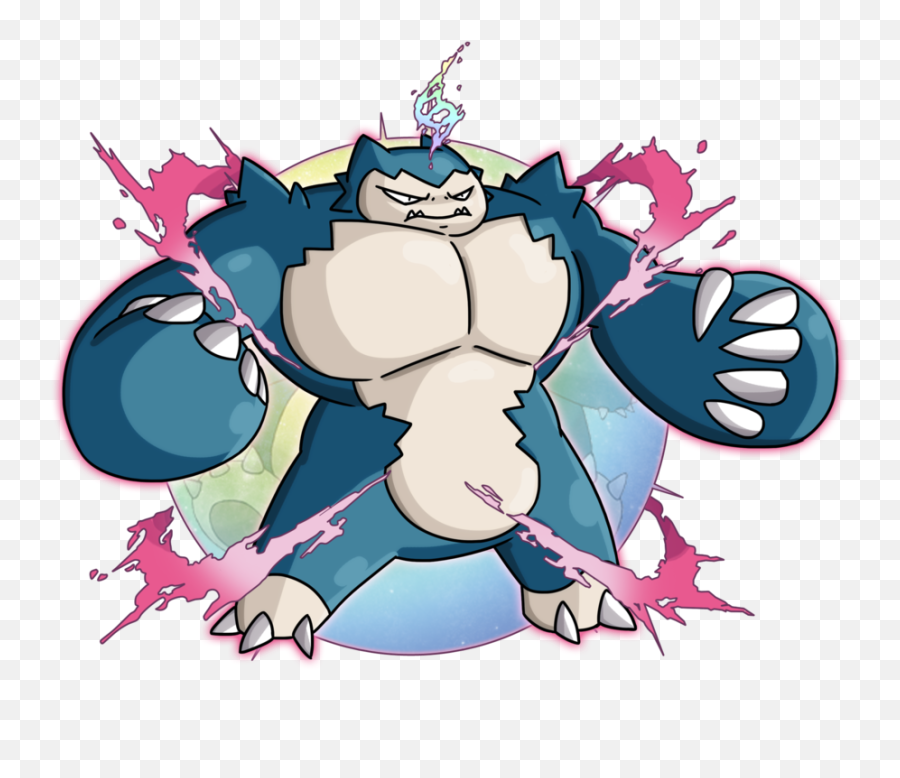 Was Hiding Under All Of Snorlaxs Fat - Mega Snorlax Png,Snorlax Png