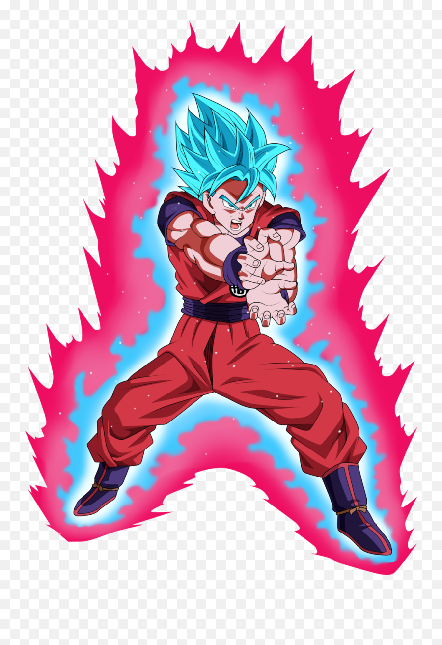 Goku Transparent Ssj Blue - Goku Super Saiyan Blue Kaioken Png,Goku Transparent