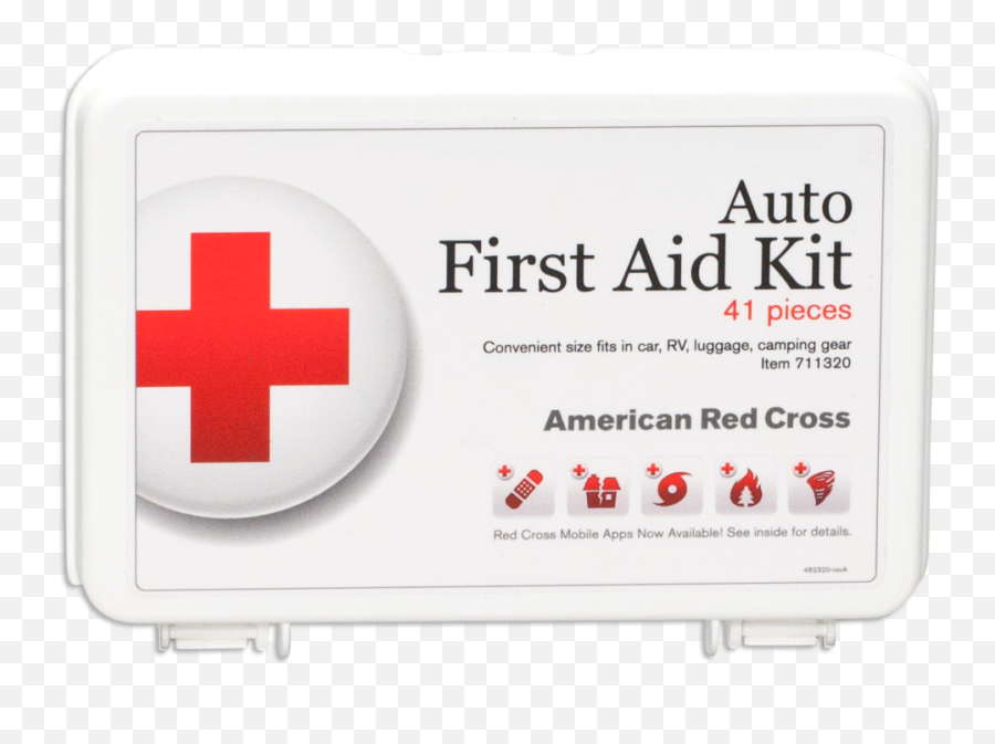 American Red Cross Auto First Aid Kit Store - Cross Png,First Aid Kit Png