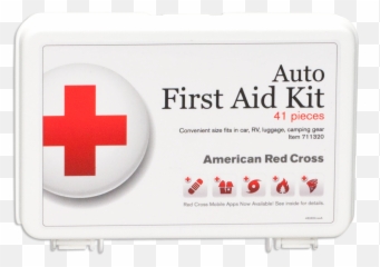 American Red Cross Auto First Aid Kit Store - Cross Png,First Aid Kit Png