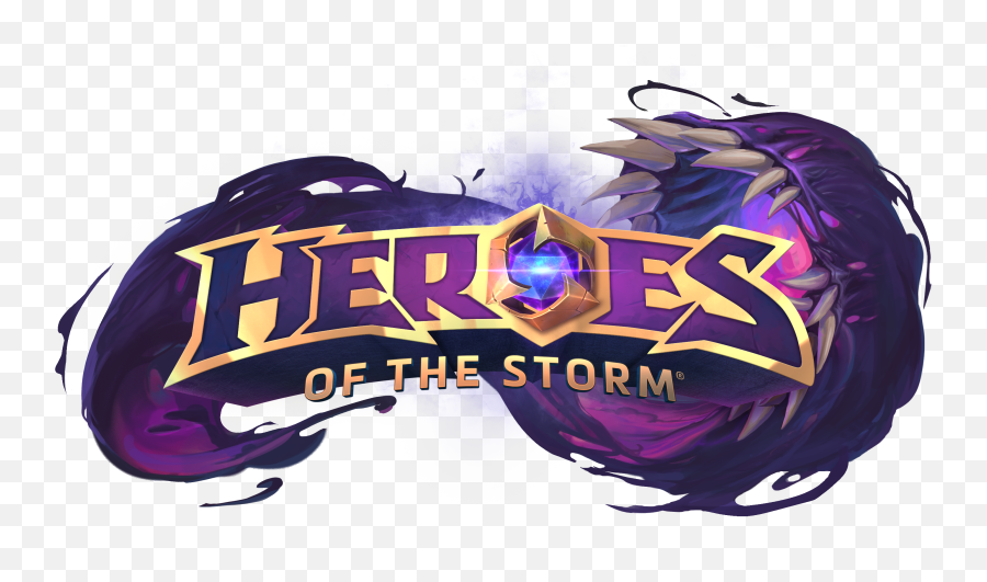 Download Free Png Blizzard Press Center - Heroes Of The Storm Logo Black,Storm Png