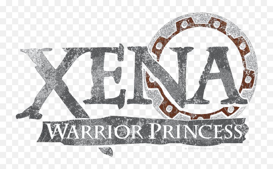 Xena Warrior Princess Battered Logo Menu0027s Ringer T - Shirt Xena Warrior Princess Logo Png,Princess Logo