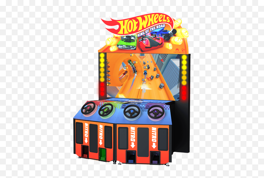 Hot Wheels Redemption Arcade Game By Adrenaline - Betson Hot Wheels Arcade Game Png,Hot Wheels Logo Png