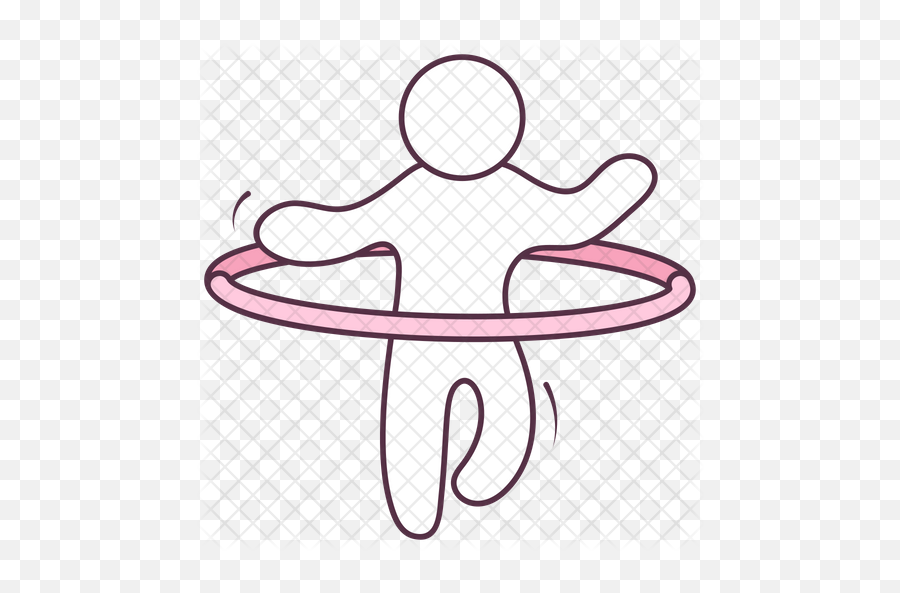 Hula Hoop Icon - Clip Art Png,Hula Hoop Png