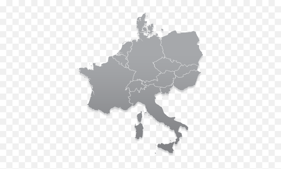 Central Europe Countries - European Union Flag Map Png,Europe Map Png