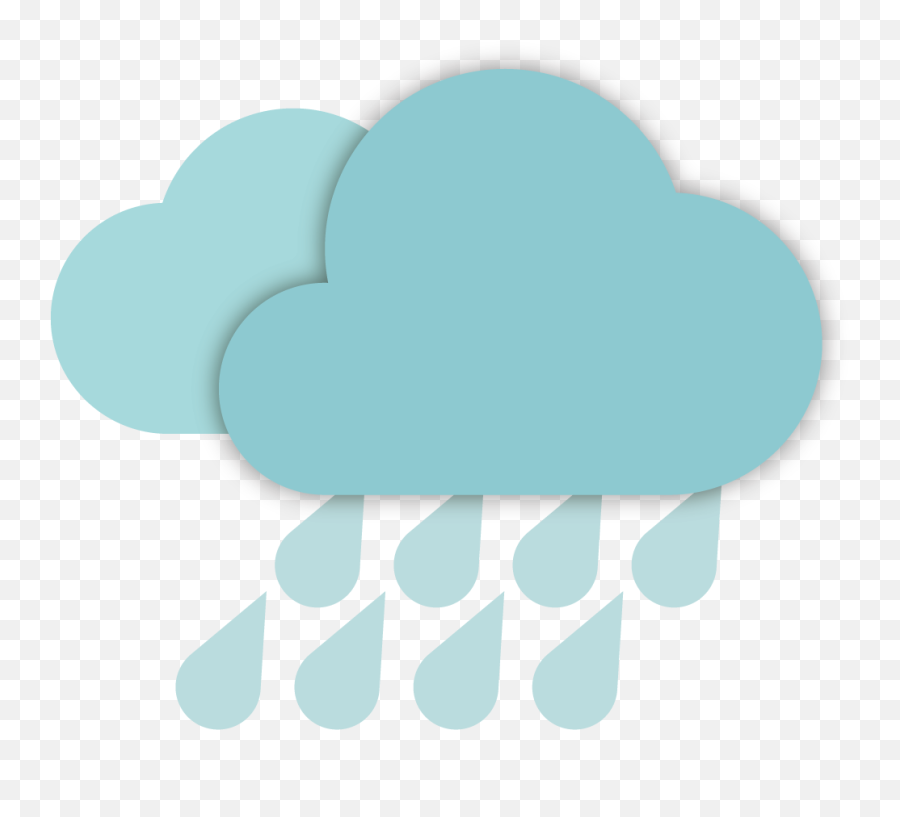 Rain Forecast Vector Weather Icon - Raining Vector Png,Weather Png