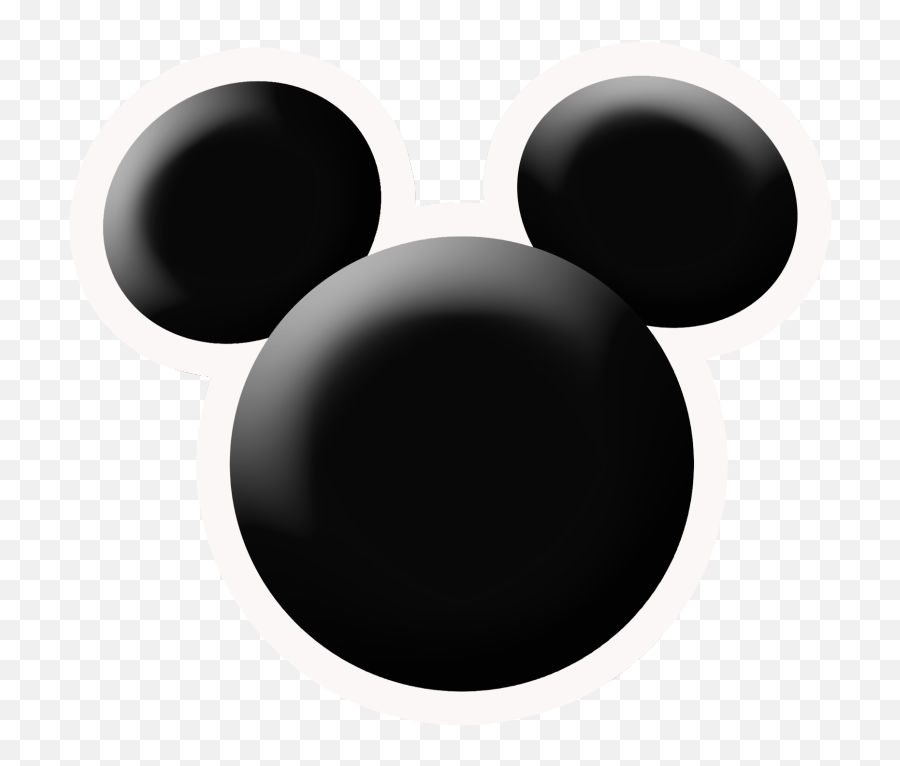 Mickey Mouse Minnie Clip Art - Mickey Head Png Transparent Background Transparent Mickey Mouse Head Silhouette,Minnie Mouse Head Png