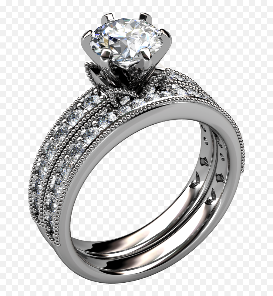 Best Ring Transparent Background - Big Wedding Ring Png,Halo Ring Png