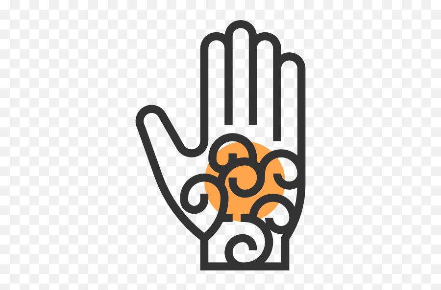 Henna Painted Hand - Henna Icon Png,Henna Png