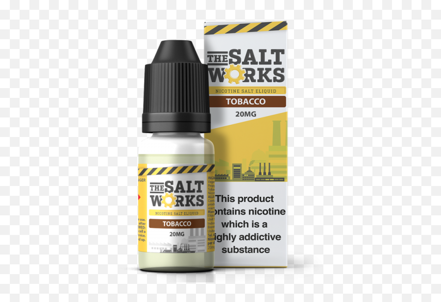 Salt Works Tobacco Nic Salts Eliquid - Vapemate Salt Flavour Png,Tobacco Png