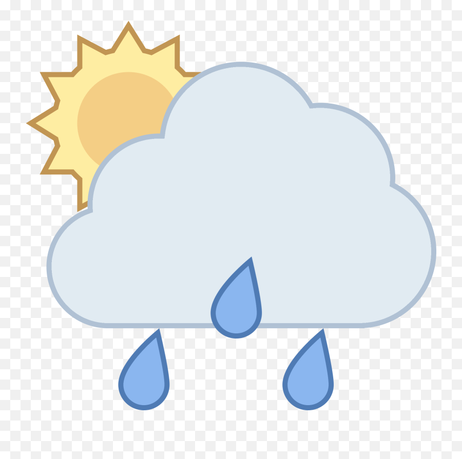Emoji Clipart Rain - Clip Art Png,Rain Emoji Png