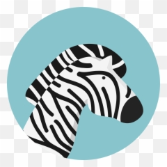 Zebra - Watercolor Painting Png,Zebra Png