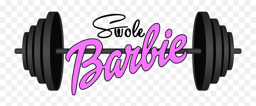 Swole Barbie Fitness Png Logo