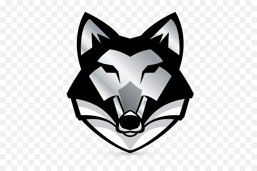Wolf Logo Transparent Png Clipart - Cartoon Fox Drawing,Wolf Head Png