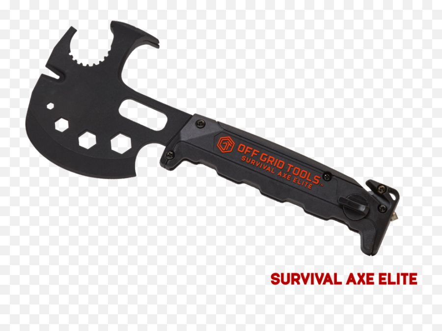 Survival Axe Elite U2014 Off Grid Tools Pro - Axe Png,Survival Png