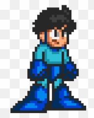 Megaman Sticker Gif - 7 Sprite Gif png