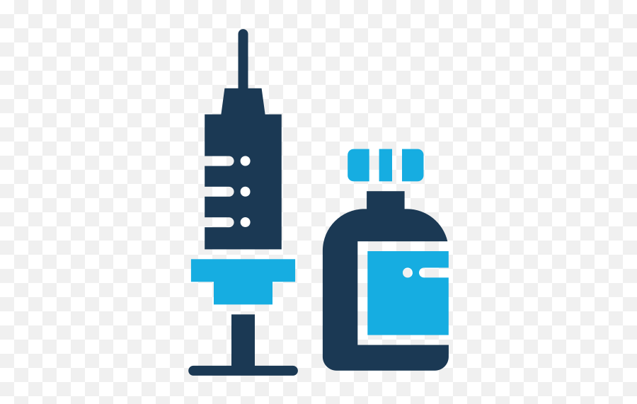 Syringe Bottle Medical Medicine Vaccine Free Icon Of - Estrategia Nacional De Inmunizaciones Eni Png,Medicine Bottle Png