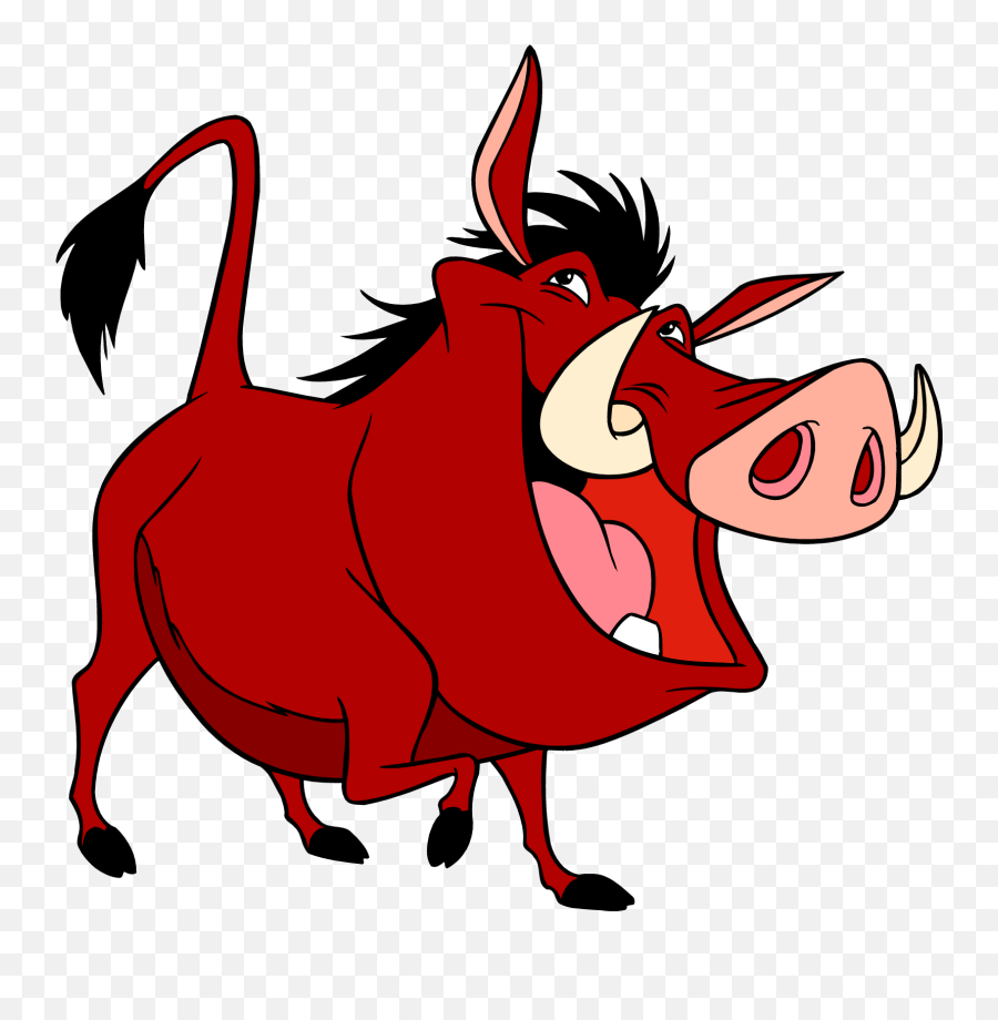 Download Pig Clipart Cop - Pumba Lion King Characters Png,Pumba Png