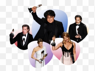 See The Full List - List Of Oscar Winners 2020 Png,Academy Award Png