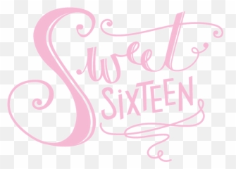 Download Free Png Sweet 16 - Calligraphy,Sweet 16 Png