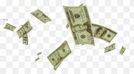 Download Money Rain Png Banner Free - PNG