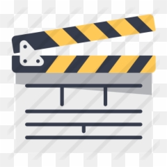 Clapperboard - Free cinema icons Movie Action Board Icon png
