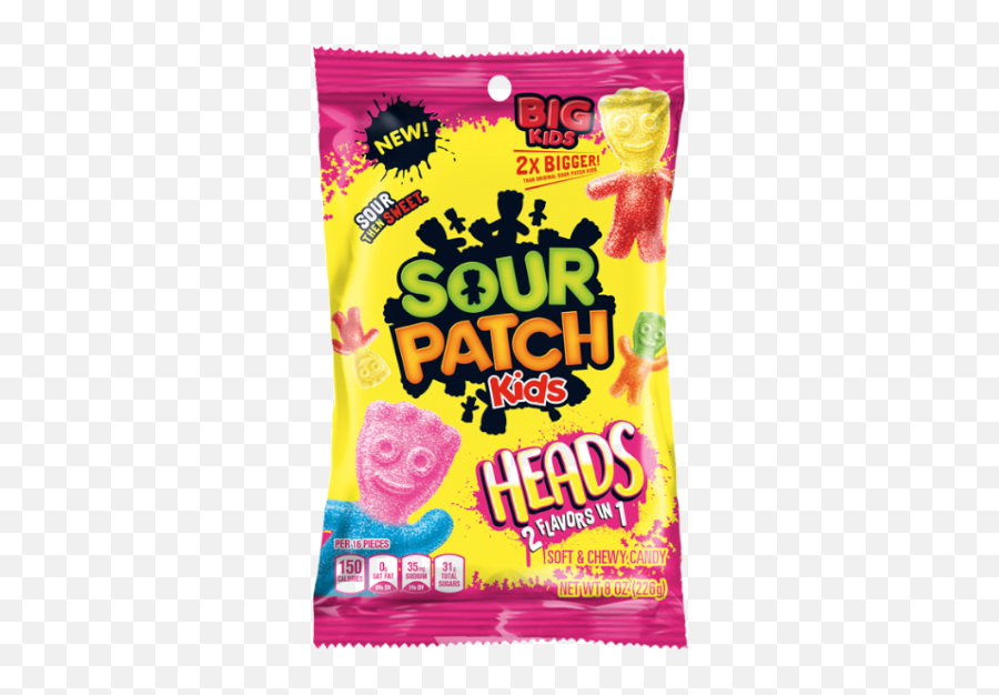 Sour Patch Kids Big Heads 5oz - Sour Patch Kids Giant Heads Png,Sour Patch Kids Png