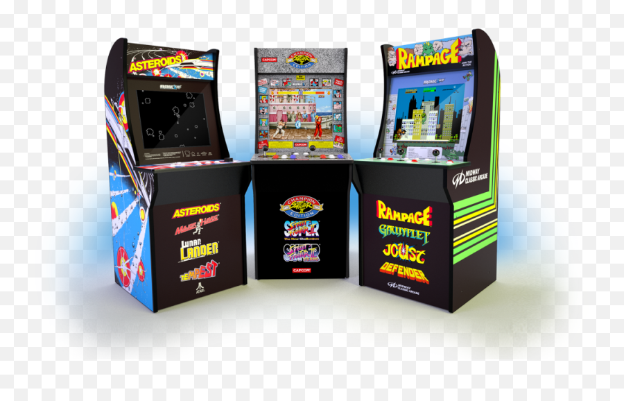 The Arcade1up Home Arcade Machine Is Best Non Console - Arcade Cabinet Mk4 Arcade1up Png,Arcade Machine Png
