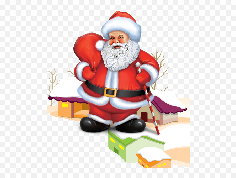 Download Santa Clipart Cartoon Png - Clipart Santa,Santa Beard Transparent Background