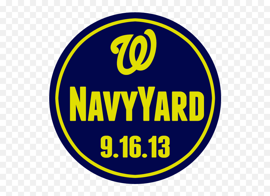 Washington Nationals Memorial Logo - Navy Yard Shooting Nationals Png,Washington Nationals Logo Png