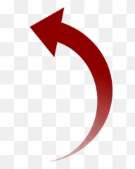 Rounded Arrow Graphic Free Png Files - Curved Clipart