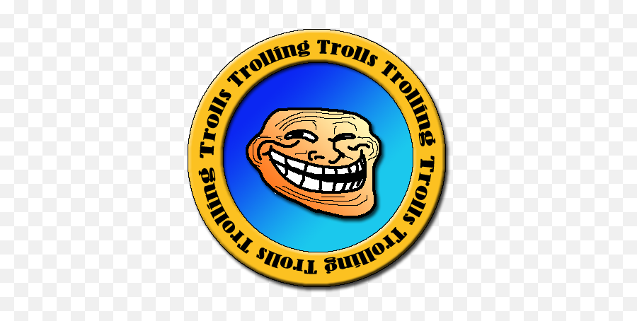Image - 47408 Trollface Know Your Meme Happy Png,Trolls Logo