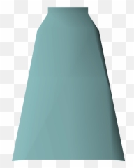 Turquoise Robe Bottoms - Vertical png