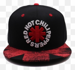 New Asterisk Snapback Flat Cap - Red Hot Chili Peppers png
