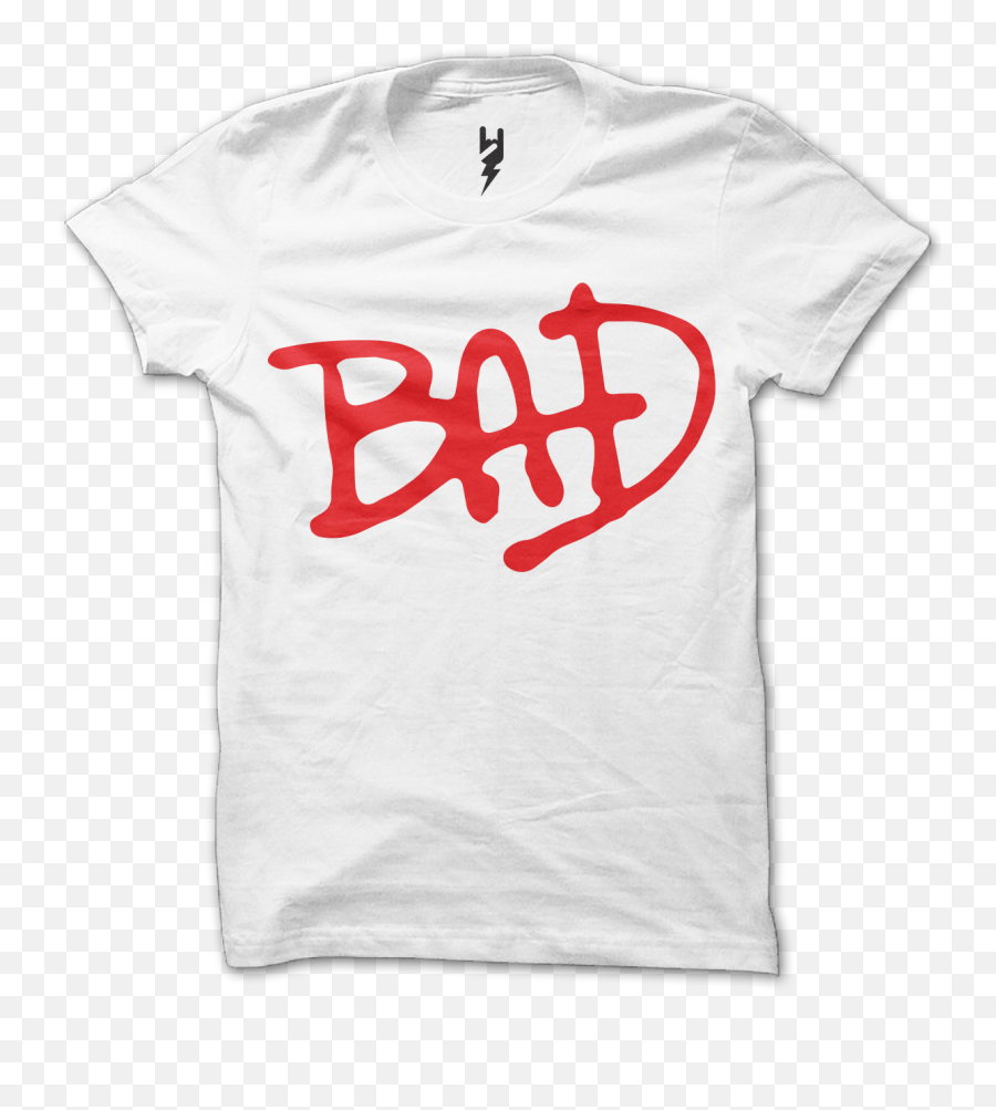 Mj Bad - Short Sleeve Png,Michael Jackson Bad Logo