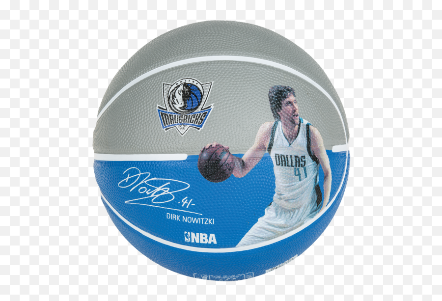 Spalding Nba Player Ball Dirk Nowitzki Offizieller - Dallas Mavericks Png,Dirk Nowitzki Png